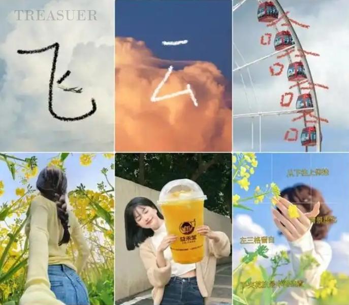 手指生花、广角背影、错位拍摄，7个超火拍照创意，好看又出片